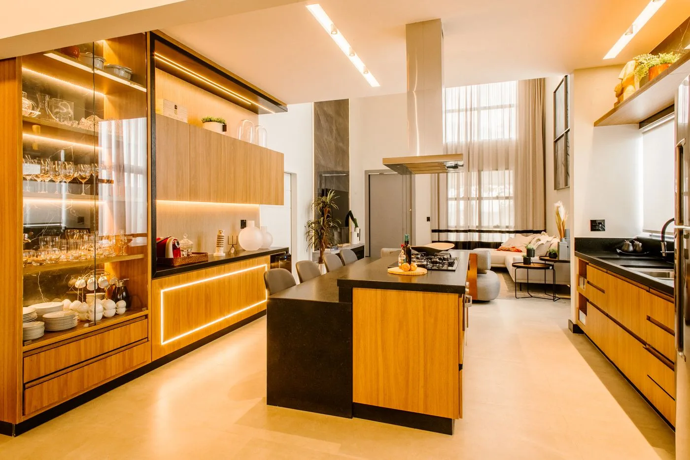 Modern kitchen in a Greendale, IN home serviced by Edward's Appliance